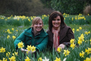 Me and mom in the Peterhouse gardens. 
